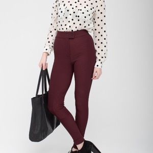 Riding Pants Burgundy